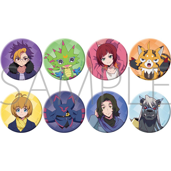 DIGIMON BEATBREAK キャラバッジコレクション 8個入りBOX[ムービック]《０２月予約》