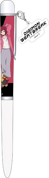 DIGIMON BEATBREAK チャーム付きボールペン 咲夜レーナ＆プリスティモン[ムービック]《０２月予約》