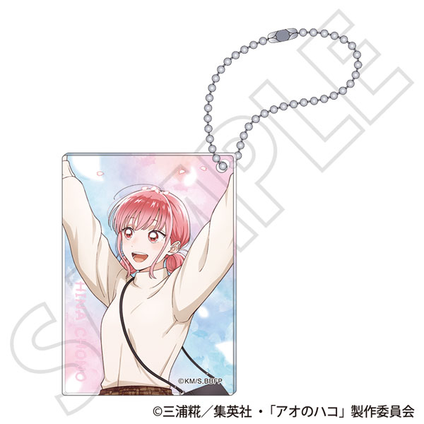 アオのハコ アクリルブロックキーホルダー 蝶野雛 ～春色～[ムービック]《０２月予約》