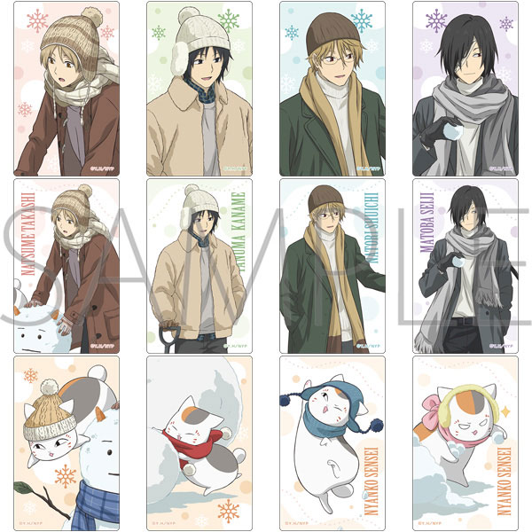 夏目友人帳 トレーディングクリアカード あったかコーデVer. 6パック入りBOX[ムービック]《０２月予約》