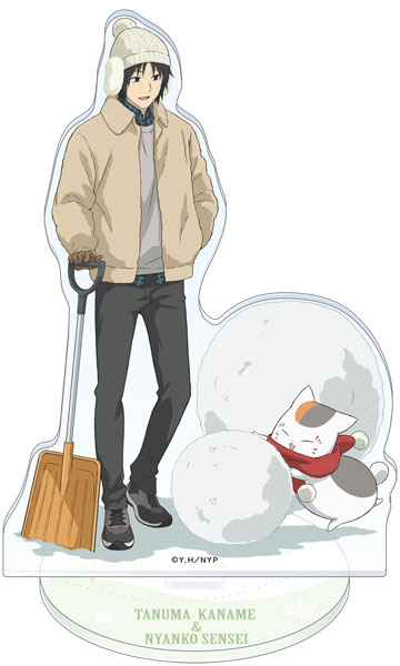 夏目友人帳 アクリルスタンド 田沼要＆ニャンコ先生 あったかコーデVer.[ムービック]《０２月予約》