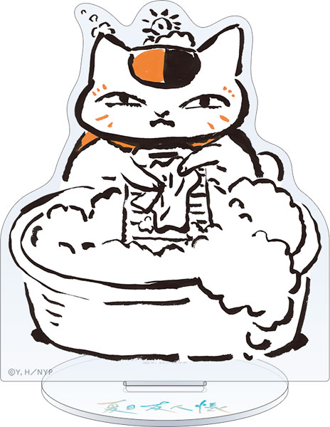 夏目友人帳 ニャンコ先生アクリルスタンド お洗濯[ムービック]《０２月予約》