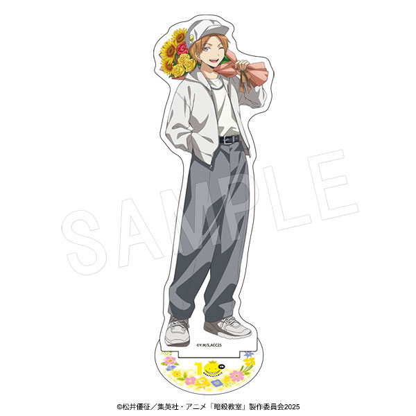 アニメ『暗殺教室』 アクリルフィギュアスタンド フラワーブーケver. 前原陽斗[中外鉱業]《０４月予約》