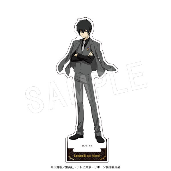 家庭教師ヒットマンREBORN！ アクリルフィギュアスタンド 黒スーツver. 雲雀恭弥[中外鉱業]《発売済・在庫品》