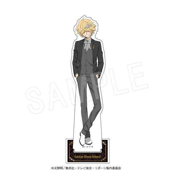 家庭教師ヒットマンREBORN！ アクリルフィギュアスタンド 黒スーツver. ベルフェゴール[中外鉱業]《０４月予約》