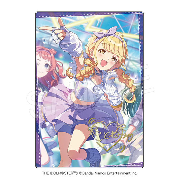 学園アイドルマスター サイン入りアクリルアートパネル 雨上がりの