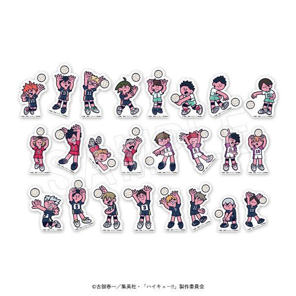 ハイキュー！！ トレーディングステッカーガム 20個入りBOX (食玩)[中外鉱業]《０５月予約》
