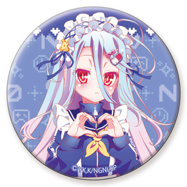 ノーゲーム・ノーライフ ゼロ 202511 缶バッジ 白A[グルーヴガレージ