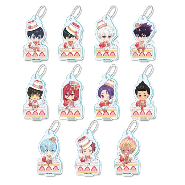 ブルーロック ぷちちょこトレーディングアクリルキーホルダー ショートケーキver. 11個入りBOX[シーズナルプランツ]《０４月予約》