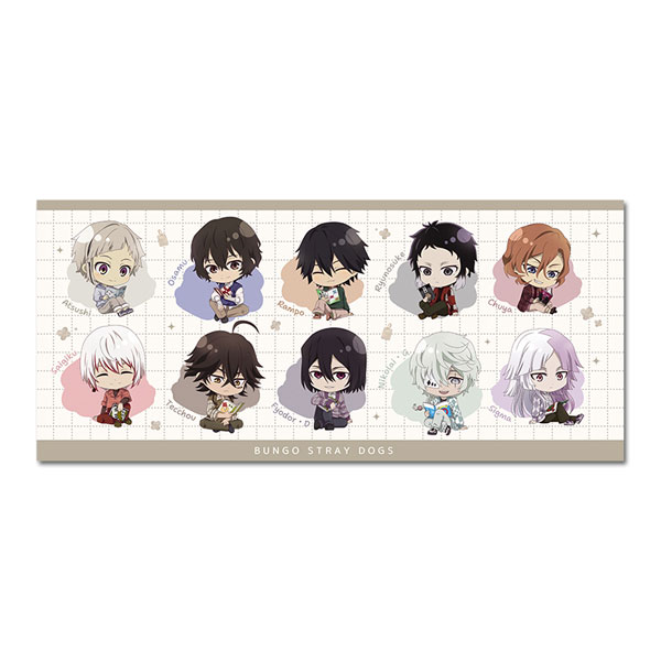 文豪ストレイドッグス ぷちちょこスポーツタオル 読書ver.[シーズナルプランツ]《０４月予約》