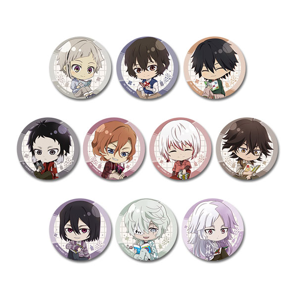 文豪ストレイドッグス ぷちちょこトレーディング缶バッジ 読書ver. 10