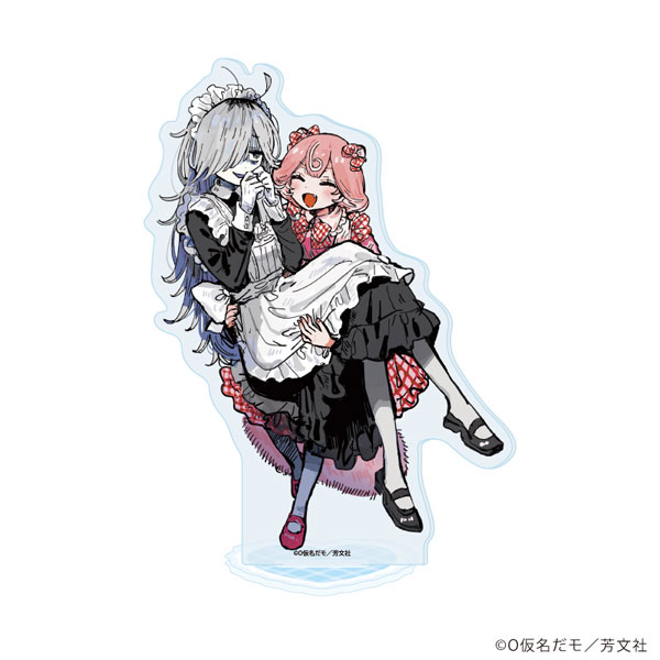 アクリルスタンド「へるしーへありーすけありー」02/波止場七草＆秦ヨモギ(公式イラスト)[A3]《０３月予約》