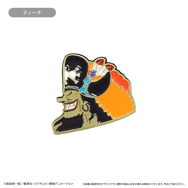 TVアニメ『ONE PIECE』 シルエットピンズ Vol.4 ティーチ[タピオカ