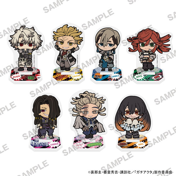 TVアニメ『ガチアクタ』にいてんごアクリルスタンドコレクション 7個