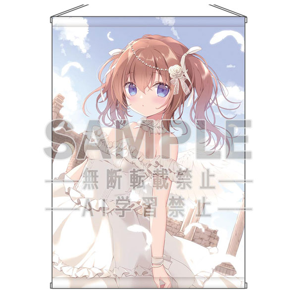 宮坂みゆ描き下ろし咲花ちゃんの祝福の翼タペストリーB2[KADOKAWA]《０５月予約》