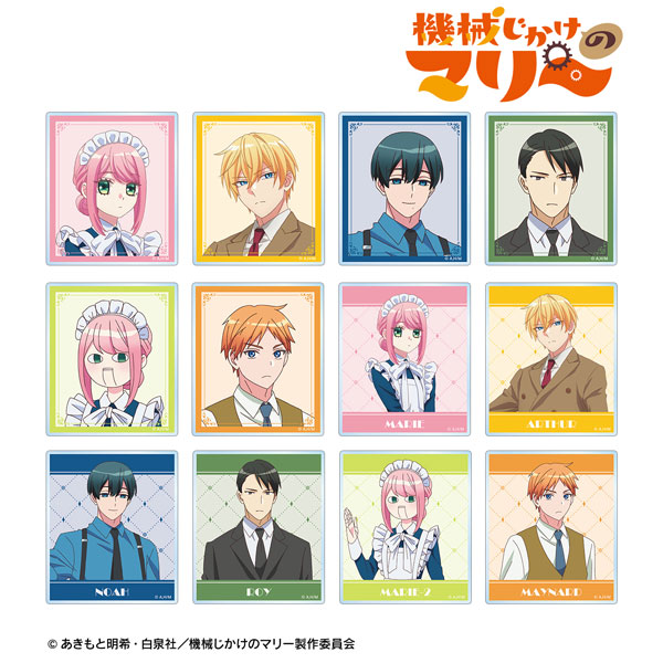 TVアニメ『機械じかけのマリー』 トレーディングアクリルカード 12個入りBOX[アルマビアンカ]《０４月予約》