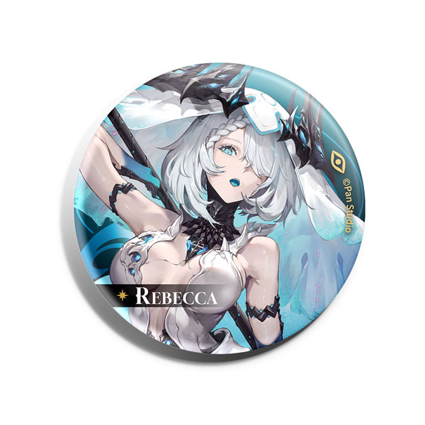 デュエットナイトアビス』 「時の砂へ」 缶バッジ レベッカ[HERO GAMES