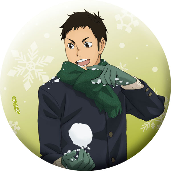 ハイキュー！！ グリッター缶バッジ 澤村大地[ムービック]《０２月予約》