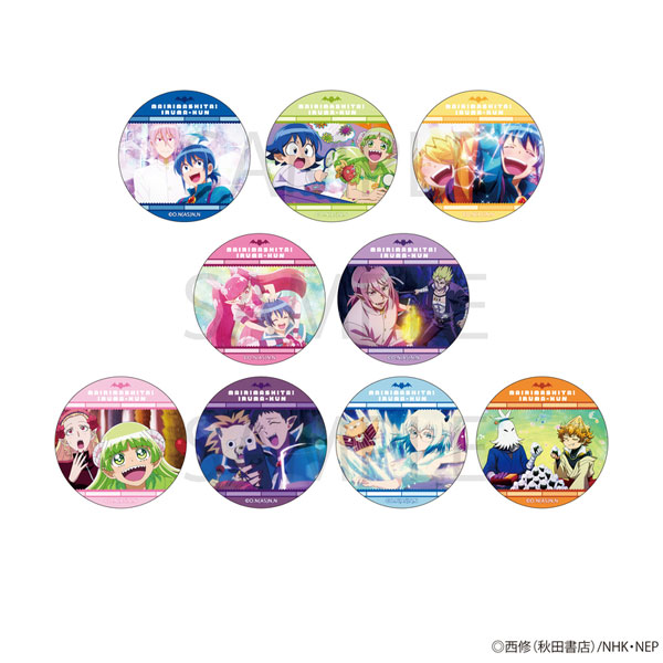 魔入りました！入間くん トレーディング ステンドガラス風場面写缶バッジ 9個入りセット