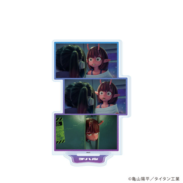 アクリルスタンド「TVアニメ『銀河特急 ミルキー☆サブウェイ』」03/チハル(場面写イラスト)[A3]《０３月予約》