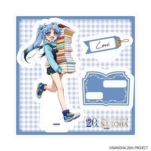 アクリルスタンドプレート「魔法少女リリカルなのはシリーズ」06/レヴィ(描き下ろしイラスト)[A3]《０３月予約》