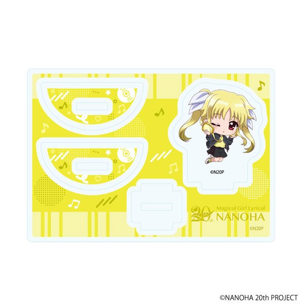 ゆらゆらアクリルスタンド「魔法少女リリカルなのはシリーズ」02/フェイト(ミニキャライラスト)[A3]《０３月予約》