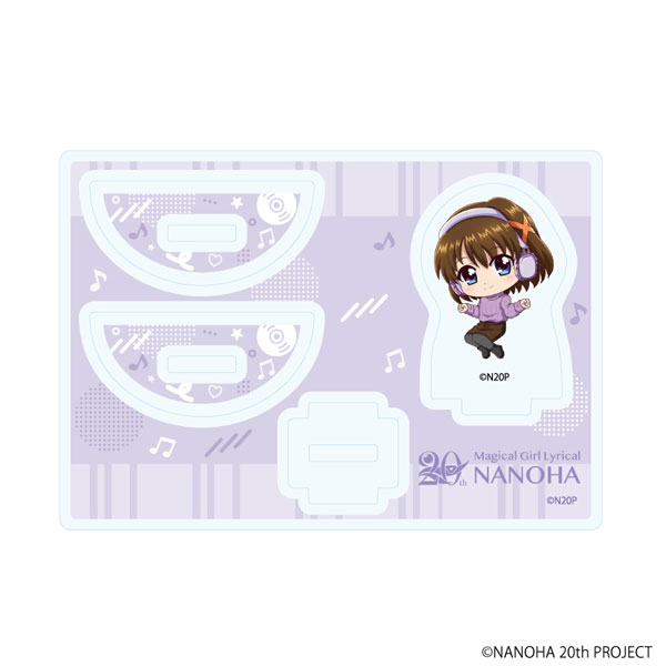 ゆらゆらアクリルスタンド「魔法少女リリカルなのはシリーズ」03/はやて(ミニキャライラスト)[A3]《０３月予約》