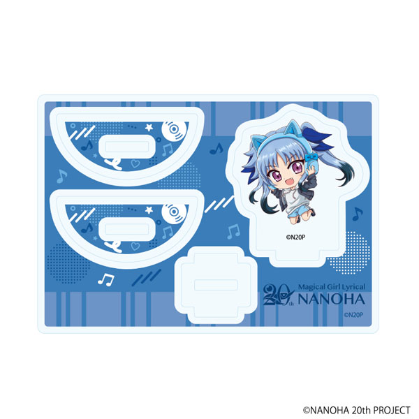 ゆらゆらアクリルスタンド「魔法少女リリカルなのはシリーズ」06/レヴィ(ミニキャライラスト)[A3]《０３月予約》