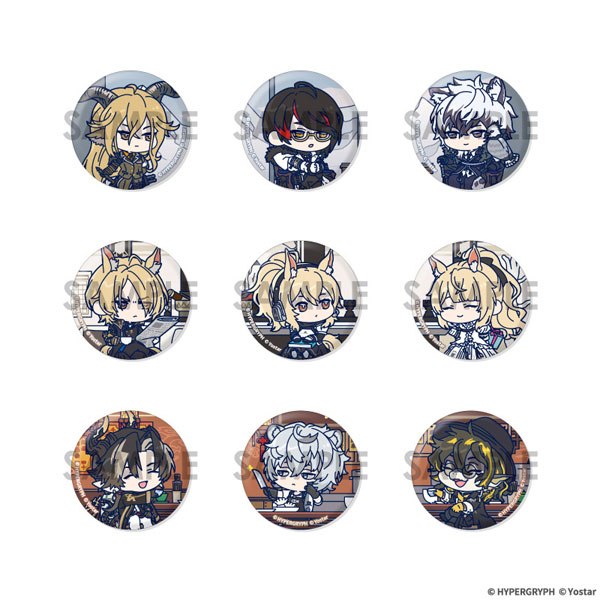 アークナイツ わちゃっと！トレーディング缶バッジ Vol.1　9個入りBOX