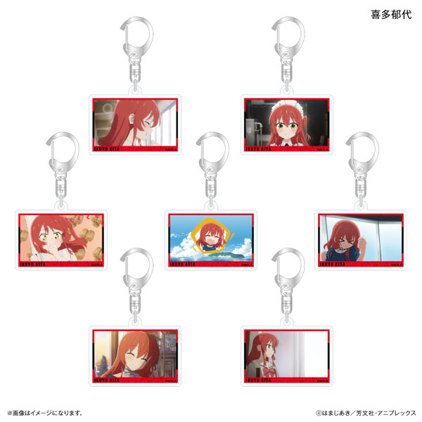 アニメ「ぼっち・ざ・ろっく！」 だけキー 喜多郁代だけトレーディングアクリルキーホルダー BOX