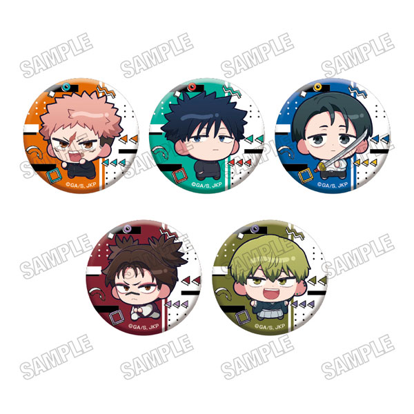 TVアニメ『呪術廻戦』 描き起こし缶バッジコレクション 5個入りBOX[メディコス・エンタテインメント]《０５月予約》