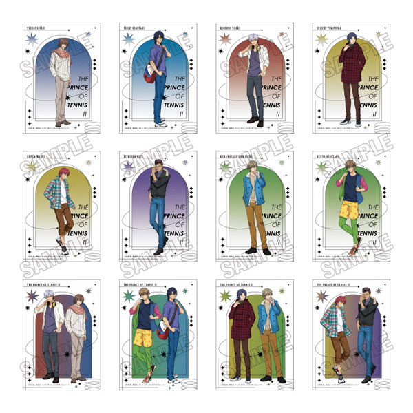 アニメ『新テニスの王子様』 描き下ろしブロマイドセット オフの日ver
