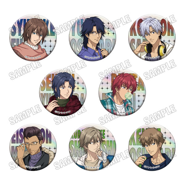 アニメ『新テニスの王子様』 描き下ろし缶バッジコレクション オフの日