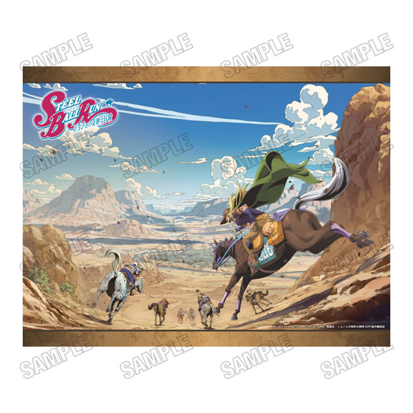 アニメ『スティール・ボール・ラン ジョジョの奇妙な冒険』 B2タペストリー[JF26][メディコス・エンタテインメント]《在庫切れ》