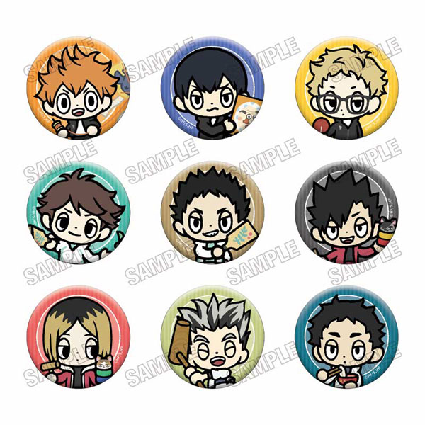 アニメ「ハイキュー！！」 ミニキャラ缶バッジコレクション お正月ver. 9個入りBOX[メディコス・エンタテインメント]《０５月予約》