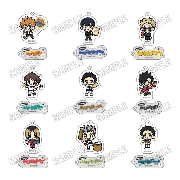 アニメ「ハイキュー！！」 ミニキャラアクリルキーホルダーコレクション お正月ver. 9個入りBOX[メディコス・エンタテインメント]《０５月予約》