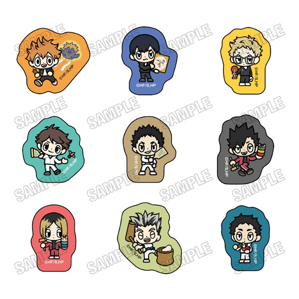 アニメ「ハイキュー！！」 ミニキャラフレークシール お正月ver.[メディコス・エンタテインメント]《０５月予約》