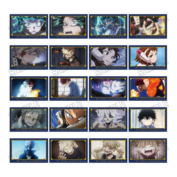 アニメ『僕のヒーローアカデミア』 場面写ミニフォトカード