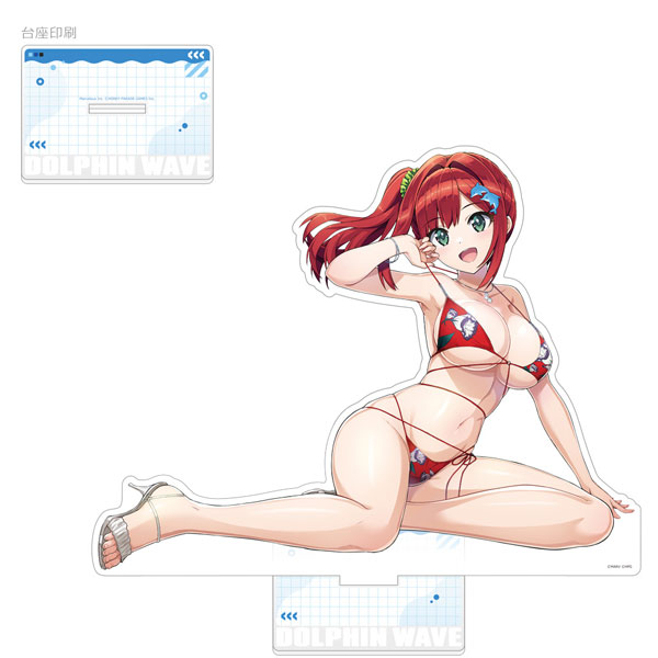 ドルフィンウェーブ 特大アクリルスタンド(咲宮入華(ドルウェブ総選挙