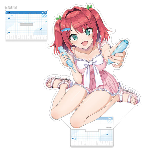 ドルフィンウェーブ 特大アクリルスタンド(咲宮小針(水着))[キース]《０４月予約》