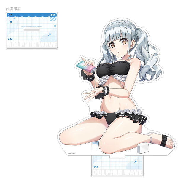 ドルフィンウェーブ 特大アクリルスタンド(長土萌依(水着))[キース]《０４月予約》