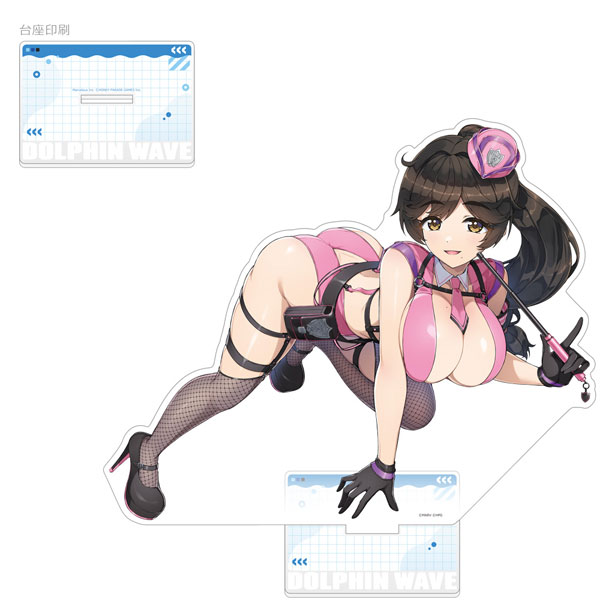 ドルフィンウェーブ 特大アクリルスタンド(山葉由芽(コスプレポリス