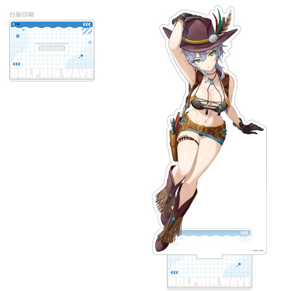ドルフィンウェーブ 特大アクリルスタンド(咲良・アントニー(カウガール))[キース]《０４月予約》