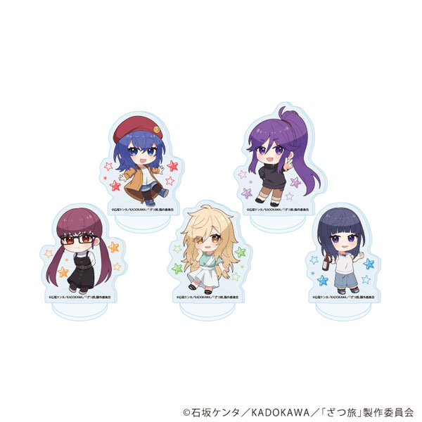 アクリルぷちスタンド「TVアニメ『ざつ旅-That’s Journey-』」01/公式イラスト 5個入りBOX[A3]《０３月予約》