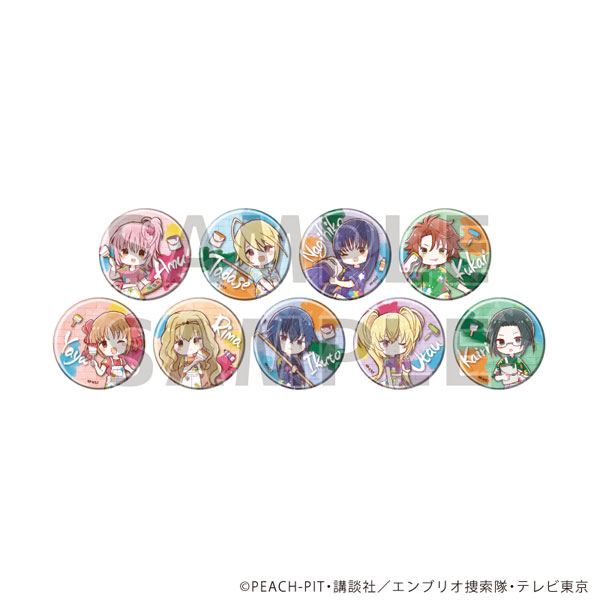 ホログラム缶バッジ(57mm)「TVアニメ『しゅごキャラ！』」02/ペイントver. グラフアートイラスト 9個入りBOX[A3]《０３月予約》