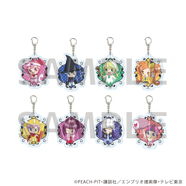 アクリルキーホルダー「TVアニメ『しゅごキャラ！』」02/公式イラスト 8個入りBOX[A3]《０３月予約》