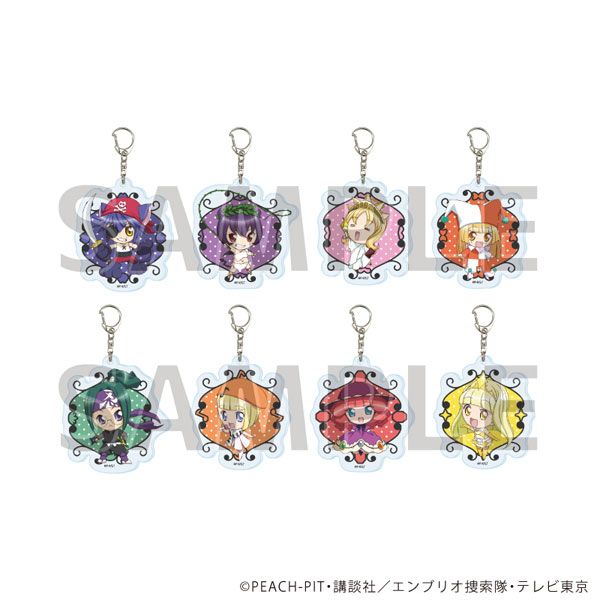 アクリルキーホルダー「TVアニメ『しゅごキャラ！』」03/公式イラスト 8個入りBOX[A3]《０３月予約》
