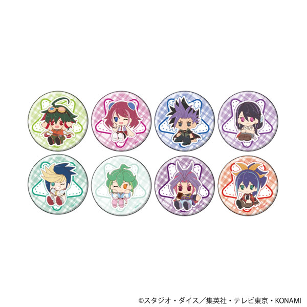 缶バッジ「遊☆戯☆王ARC-V」08/ぽてぬいアート 8個入りBOX[A3]《03