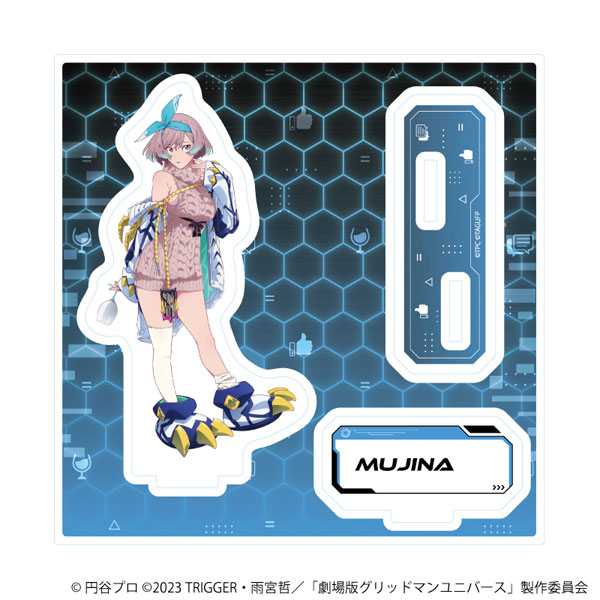 アクリルスタンドプレート「グリッドマンユニバース」28/ムジナ バーチャルライバーver.(描き下ろしイラスト)[A3]《０３月予約》