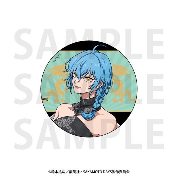 TVアニメ『SAKAMOTO DAYS』メタリック缶バッジ カンフーマスター 赤尾リオン[イーディス]《０４月予約》